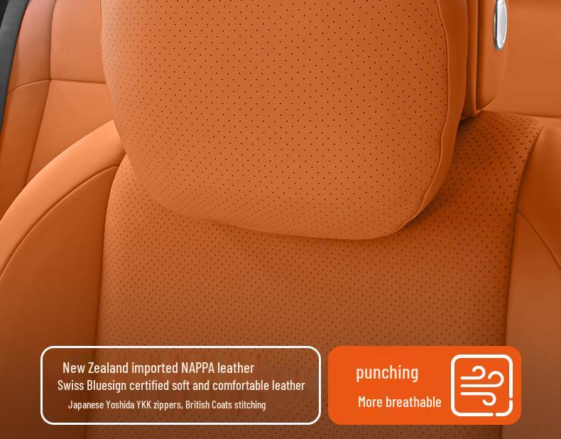 Yipai 008 Headrest & Lumbar Support Pillow Set for Car Interior