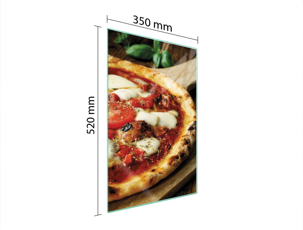 SZKLANA DESKA DO KROJENIA 35x52 PIZZA