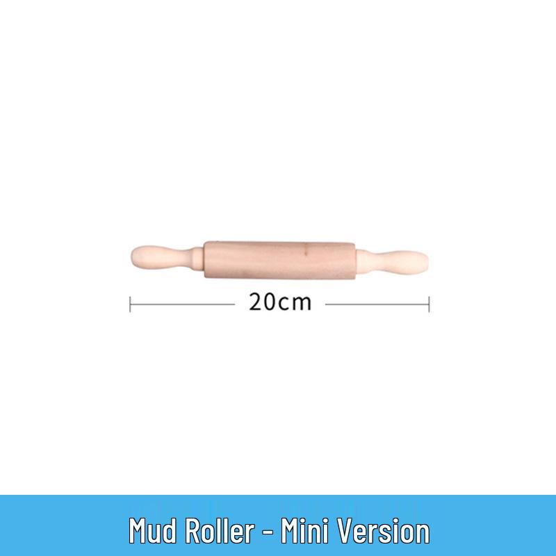 

Handmade Clay Sculpture Tools: Clay Roller, Rolling Pin, Stick, Board for DIY Pottery