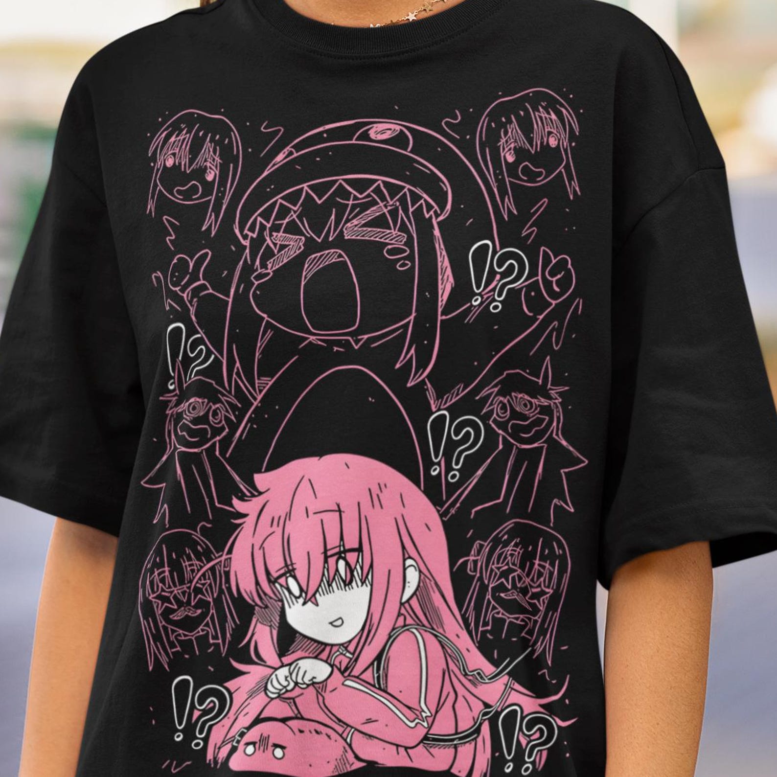 Waifu Anime Shirt, 90s Anime Manga Graphic Tee, Cute Shy Girl Anime Shirt, Otaku Gift, Slice of Life Aesthetic Tee, Unisex Manga Lover Gift 3XL