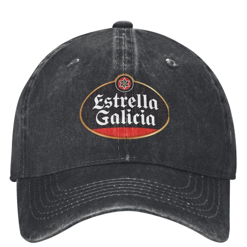 Cappellino da Baseball Estrella Galicia Birra Spagna Cappellino Unisex Uomo Trucker Cappello da Papà Design Cappellino Sportivo da Esterno Regalo Moda