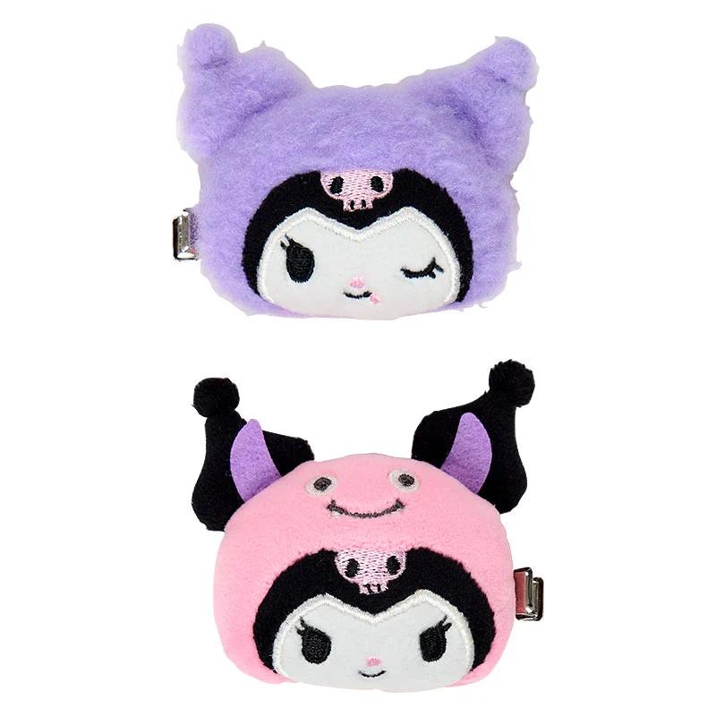 Sanrio KUROMI Hair Clip Set ( My Deco Bag ) Japan NEW Sanrio Characters