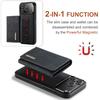 DG.MING M1 Series for iPhone 17 Pro Max Case Kickstand PU Phone Cover with Detachable Wallet