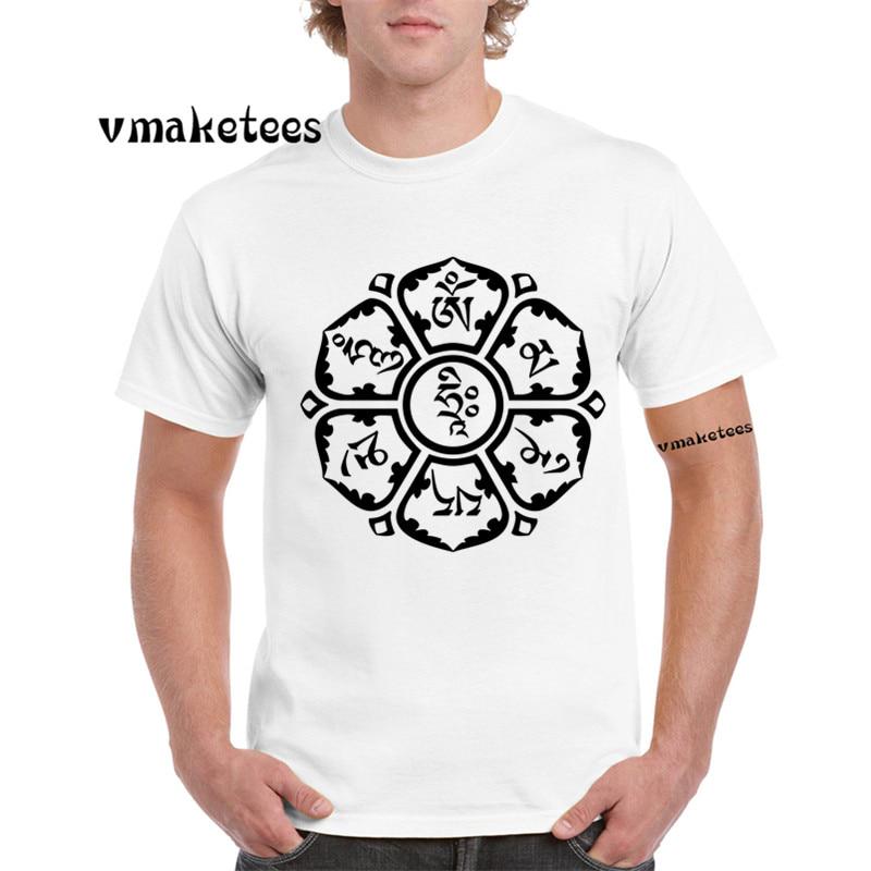 JN BUDDHISM OM MANI PADME HUM T shirt 