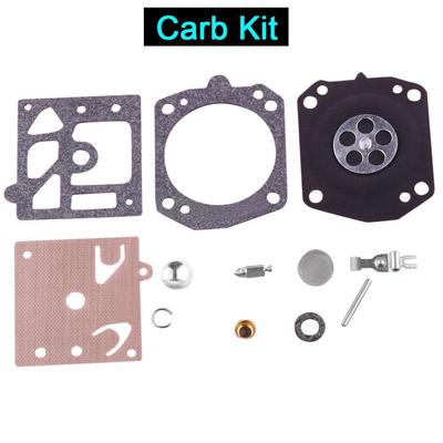 12 piezas K22-HDA Desbrozadora Podadora Carburador Walbro Carb Kit de Reparación de Juntas Diafragma