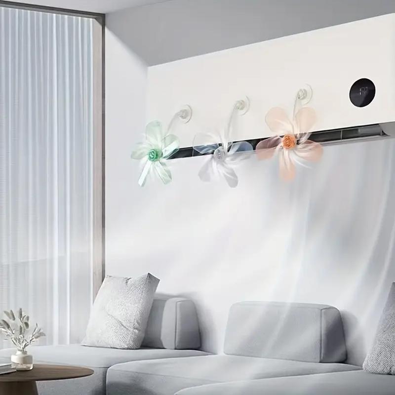 Air Conditioning Guide Fan Air Conditioning Guide Fan Easy Installation Three Colors To Choose