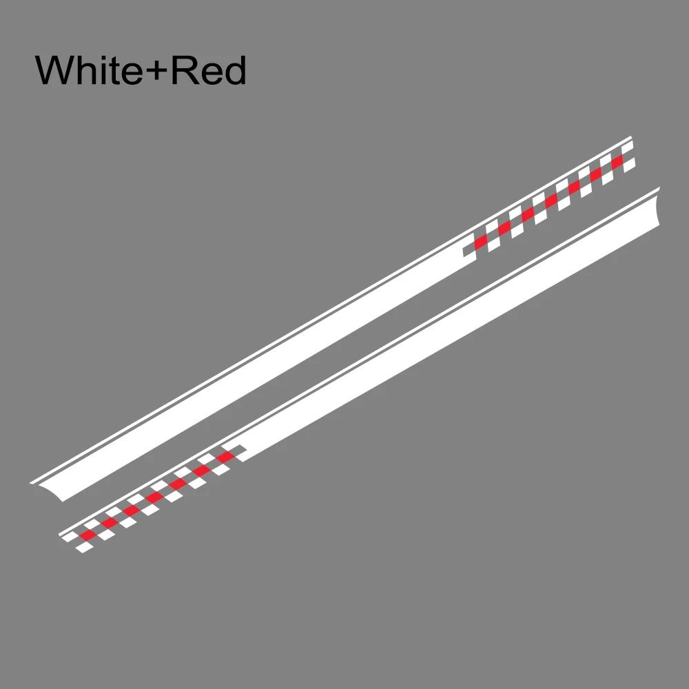 Car Body Side Long Stripes Stickers For Camper Van Rv Motorhome Minivan Cargo Panel Trunk Bus Auto Decoration Decals Accessories