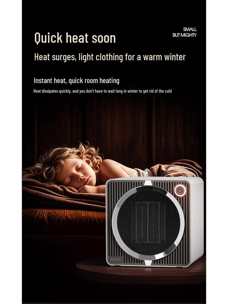 Mester 500W Ceramic PTC Low Power Heater - Intelligent Household Warm Air Blower
