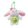 Cute Plush Bunny Keychain,Soft Bag Pendant, Kawaii Stuffed Charm For Backpacks, Car Keys, Gifts For Kids & Teens