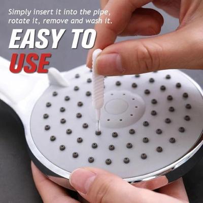 10pcs Shower Head Cleaning Brush Washing Anti-clogging Small Brush Pore Gap Cleaning Brush For Kitchen Toilet