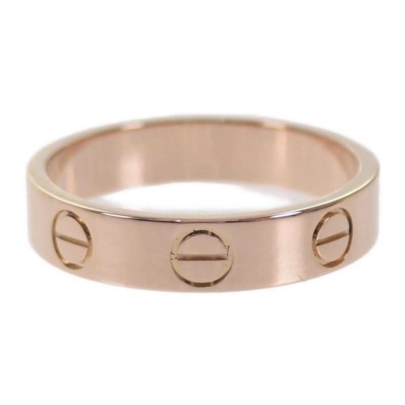 CARTIER  B4085248 #8(JP Size) ring K18 Pink Gold Women