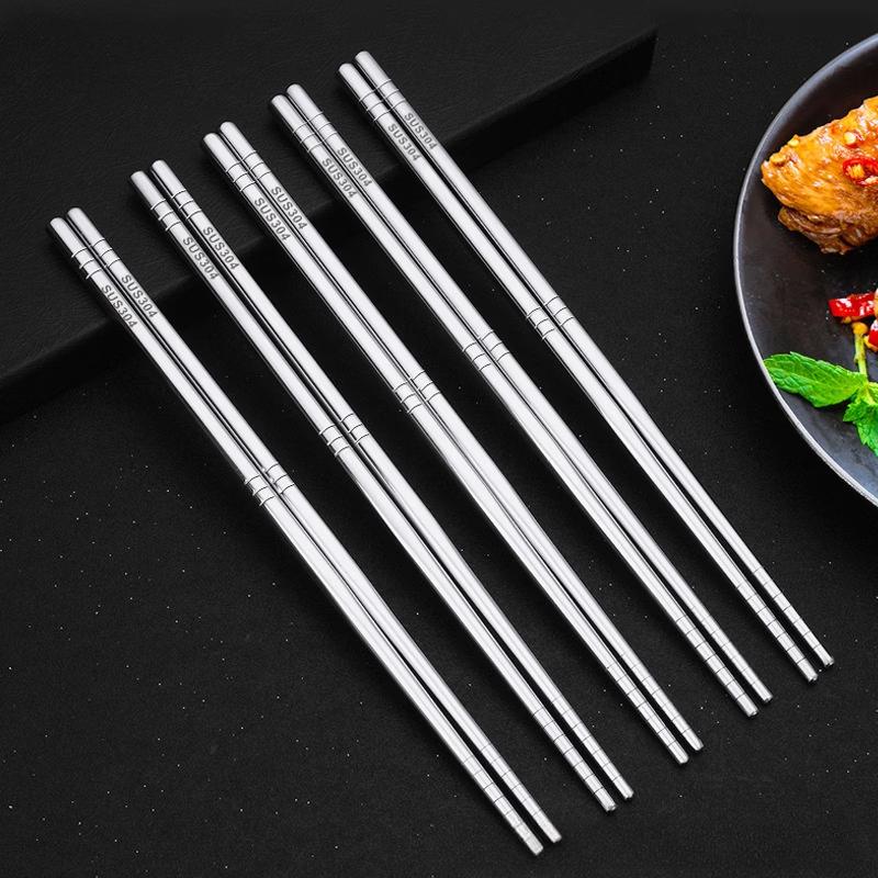 RuHan 304 Stainless Steel Chopsticks Set