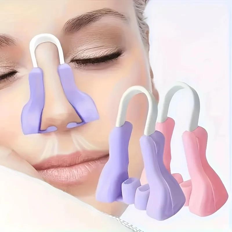 Durable Plastic Nose Shaping Tool 4Pcs, nose lift clips create high nose bridge and refine nasal contour.