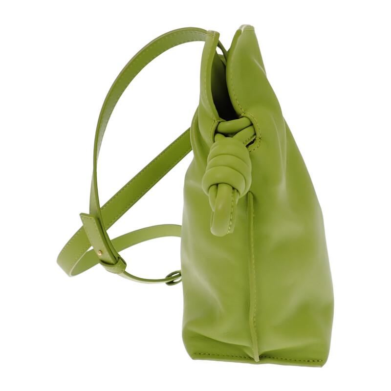 Loewe A411FC1XBF 2WAY Bag Lime Yellow Calfskin Women