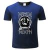 Mens Short Sleeve T Shirt NAPALM DEATH 1 T-SHIRT MENS BLACK FRUIT OF THE LOOM DTG Fashion Tee-shirt Male Summer Tops