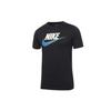 Nike T Shirts Men's Black Crew Neck Moderate Straight Fit DB6523-010