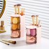 Hair Accessories Organizer With Hair Brush Holder, Rotatable Makeup Brush Holder