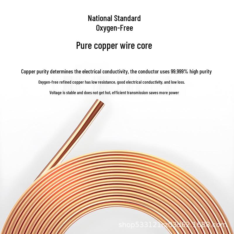 Flame Retardant Single Core Pure Copper Wire (1-10 sq mm) for Household Décor