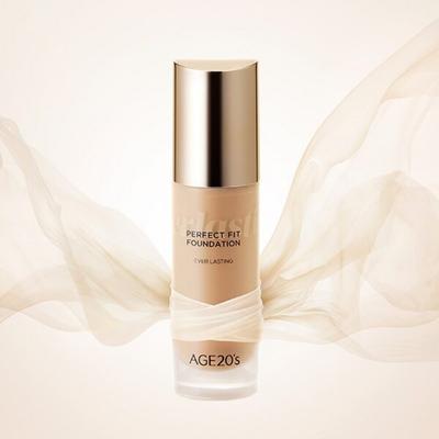 Age To Wenness Perfect Fit Liquid Foundation 30ml, 1 Pc, No. 3 Beige