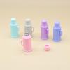 1Pcs Mini Pastel Thermos Models Cute Design Sturdy Plastic For Dollhouse Sand Table Decor Pography Props
