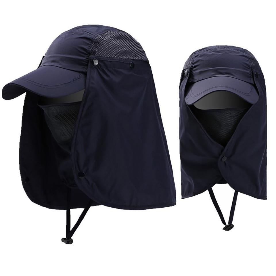

Sunscreen Hat Breathable Quick-Drying Sunscreen Hat Fishing Mountaineering Uv Protection Hat Full Face Sun Hat Men Women