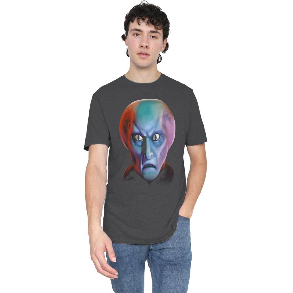 STAR TREK Unisex Adult Balok Head T-Shirt