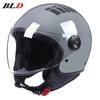 Lightweight Retro Cruiser Motorcycle Helmet Men Women Full Face DOT Approved Vintage Style