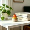 Hand-Carved Wooden Rooster Figurine Farmhouse Chicken Sculptures Rustic Animal Statue for Home Shelf Desk Kitchen Decor Gift for Chicken Lovers