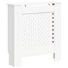 vidaXL MDF Heizkörperverkleidung Weiß 78 cm
