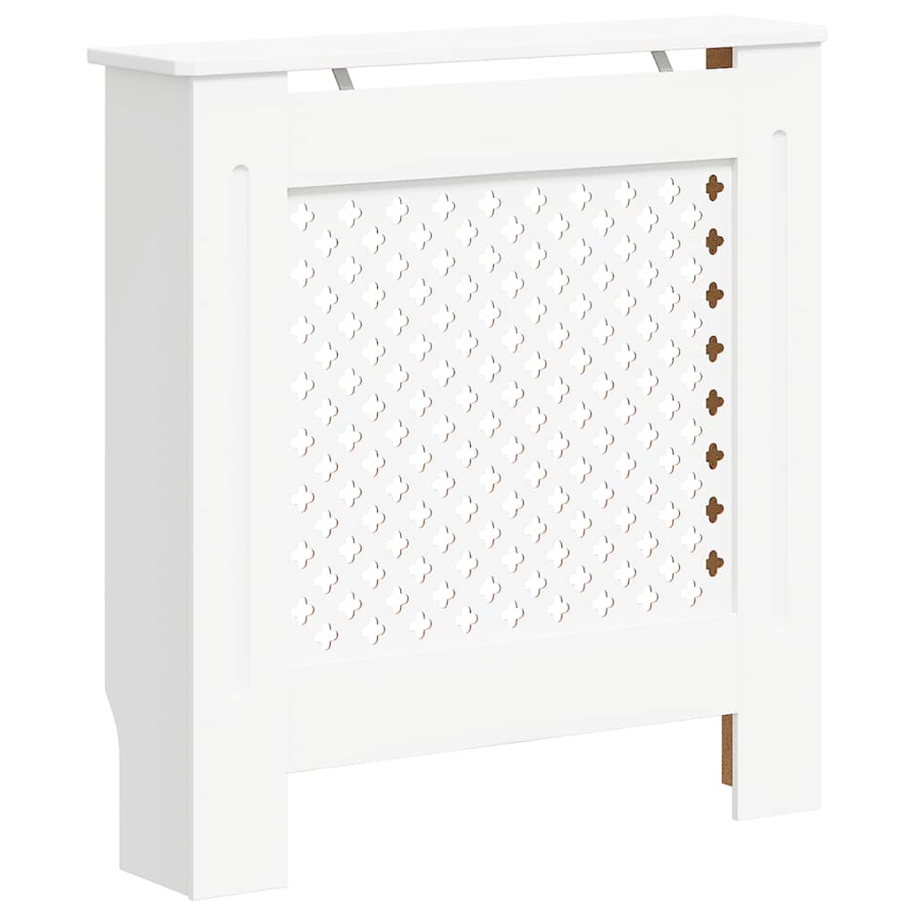 vidaXL MDF Heizkörperverkleidung Weiß 78 cm