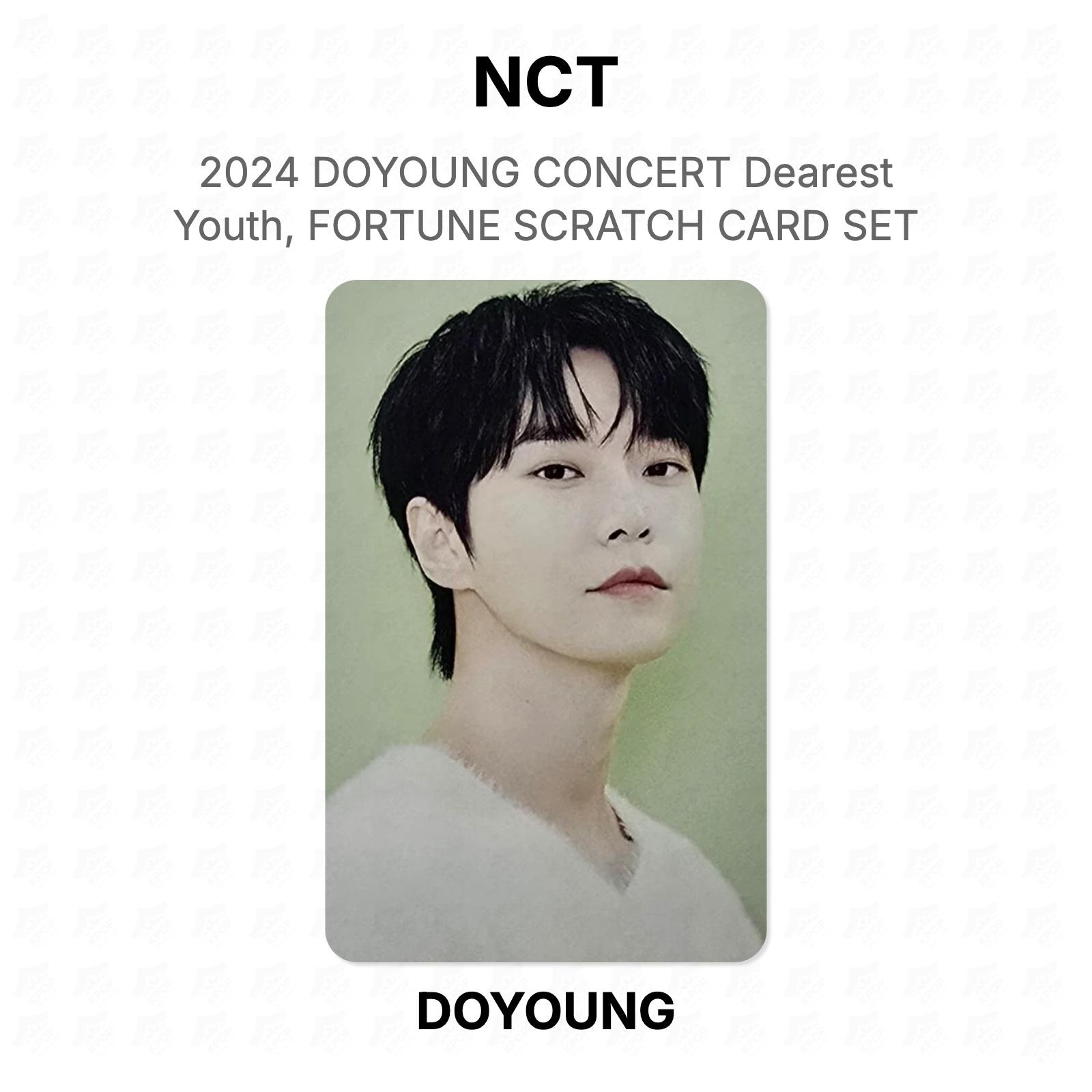 NCT 2024 DOYOUNG CONCERT Dearest Youth, FORTUNE SCRATCH CARD SET Official Photocard DOYOUNG 03