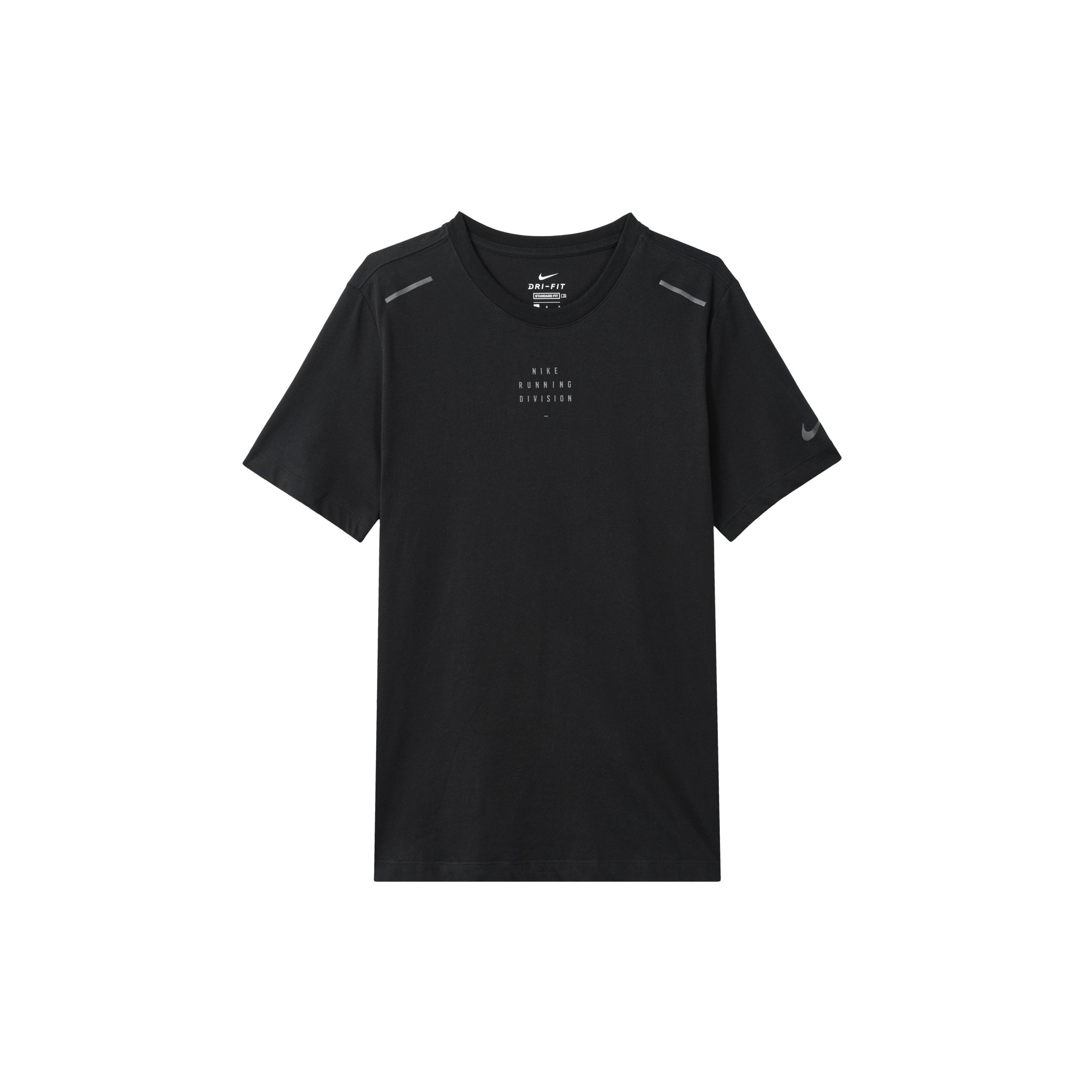 

Мужская трикотажная спортивная повседневная футболка Nike Dri-Fit, черные топы DJ7816-010 L