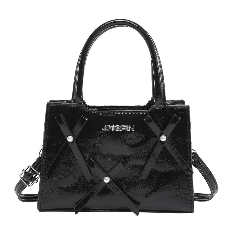 

Trendy Wholesale Fashion Small Square Bag Women s 2024 Spring New Shoulder Messenger Bag чорний