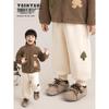 YouYou Boys' Winter Fleece-Lined Tree Doll Sweatpants