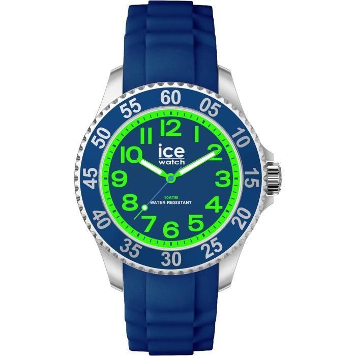 Ceas Ice Watch - Copil - 020363 - Brățară din Silicon Albastru - Rezistent la apă 10 ATM
