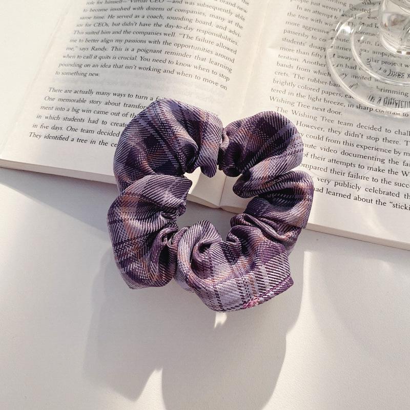 Korean JK College Style Hair Accessories Set: Cute Hair Ring, Headband, Rubber Band, and Large Intestine Hair Rope