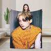 Super Soft Blankets Camping Ald Sangwon Music Bedding Throws Flannel Bedspread For Couch Chair Sofa Bed Comfortable Sofa Bed
