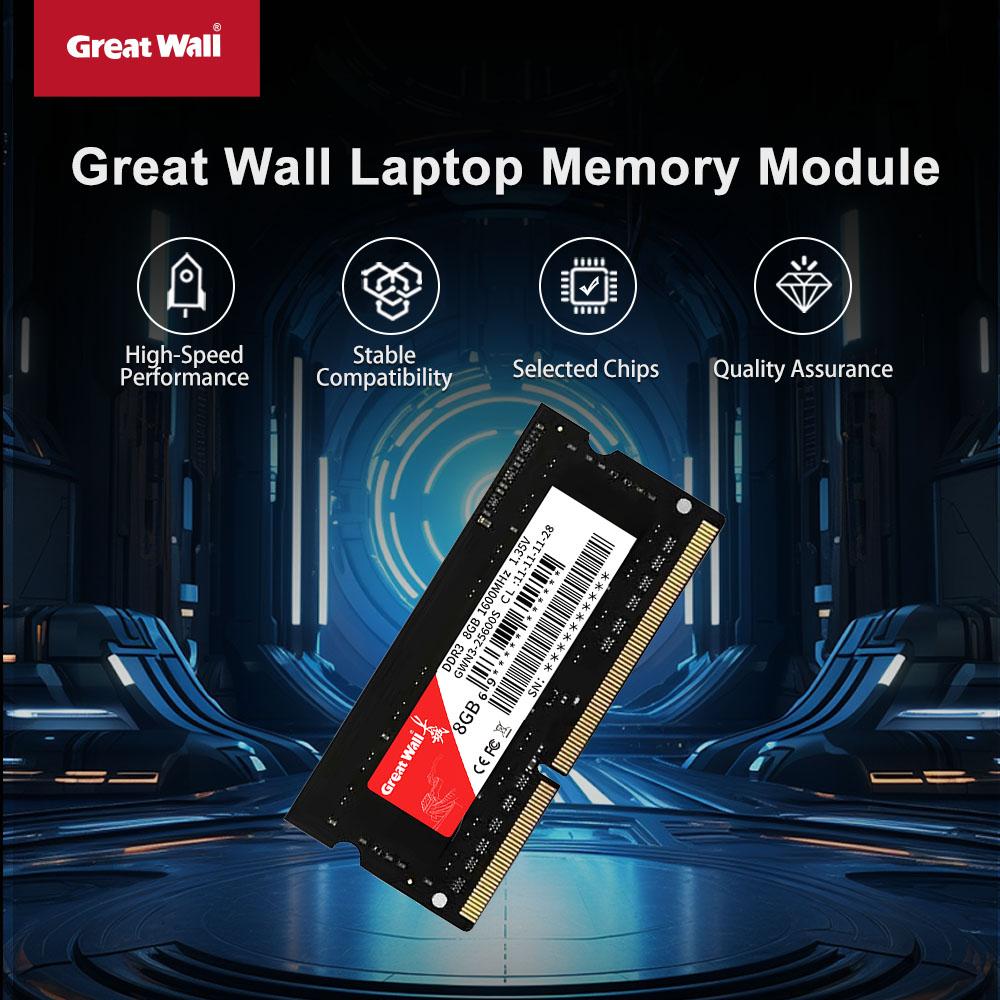 Memory module Great Wall GWN3 DDR3 1600MHz 4GB/8GB notebook memory module
