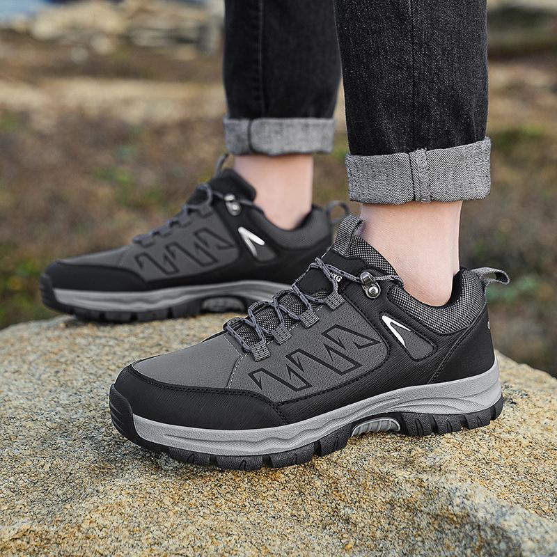 Men'S Shoes Breathable Men'S Outdoor Hiking Shoes Waterproof, Non-Slip And Wear-Resistant Hiking Shoes Men'S Autumn And Winter Casual Sports Shoes