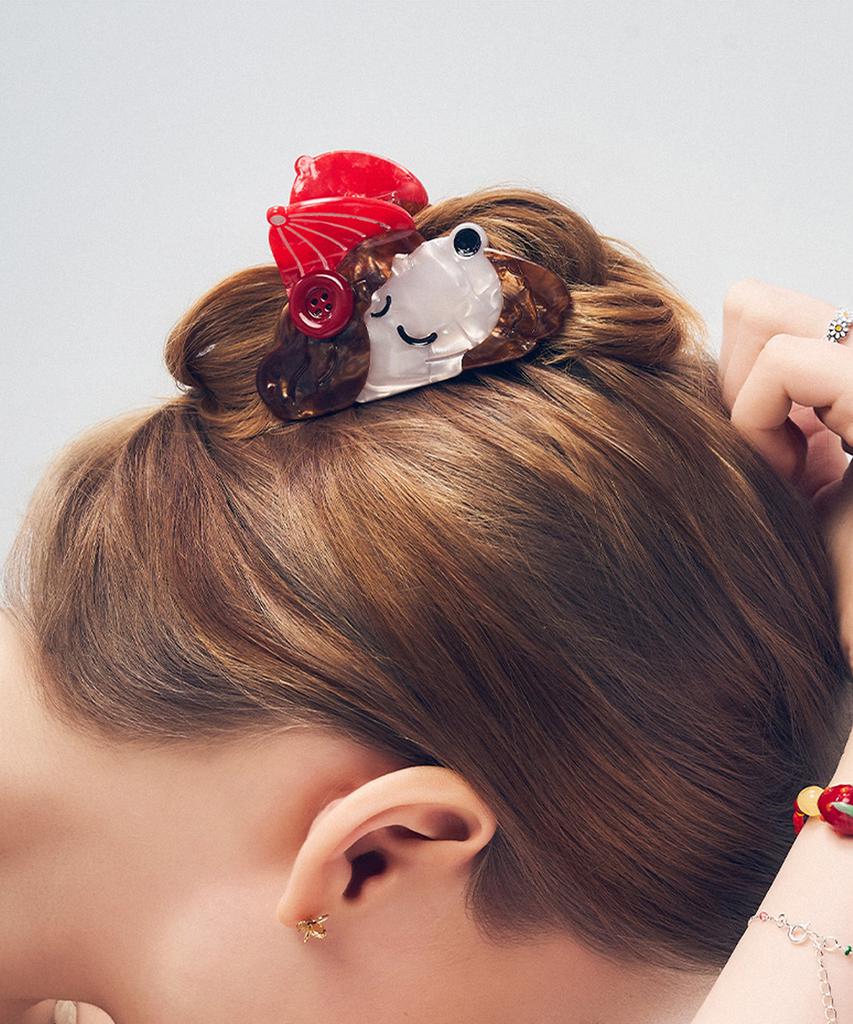 Dana Burton Animal Garden Hair Clip