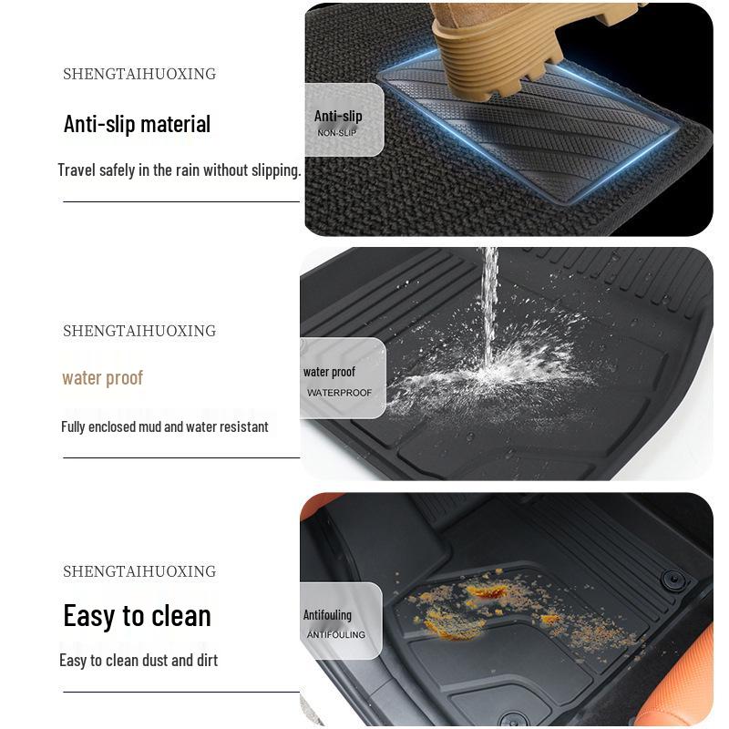 All-Inclusive Floor Mats for Ideal L7/L8/L9 - Car Interior Accessories