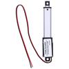 Actuador Lineal 50mm de Carrera CC 12V Bajo Ruido Interruptor de Límite Interno Mini Actuador de Movimiento Lineal para Automoción
