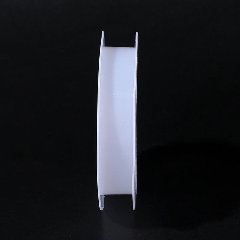 Factory White Plastic DIY Spool Reel, Flat Wheel Elastic Spool PP Plastic Spool Reel Reel