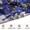 Chelsea FC Poster Print FlAannel Blanket, High Quality Comfortable for All Seasons, Home Decor, Warmth and Comfort