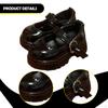 1 Pair of High Heels for Dolls, Chunky Shoes, Miniature PVC Fashion Accessories, Suitable