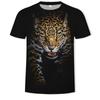 Fashion Tiger 3D Print Summer Fashion Popular T Shirt Casual Men's Street Hip-Hop Short Sleeve T-shirt Harajuku Y2k Loose Top