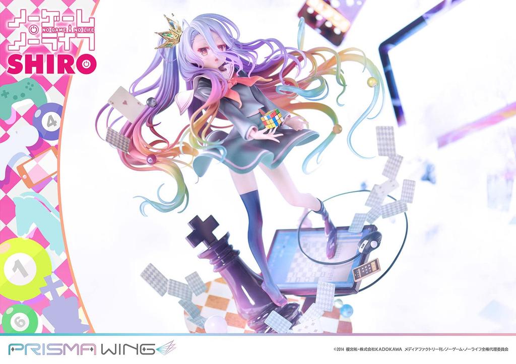 PRISMA WING No Game No Life Shiro Scale Complete Figure 1/7