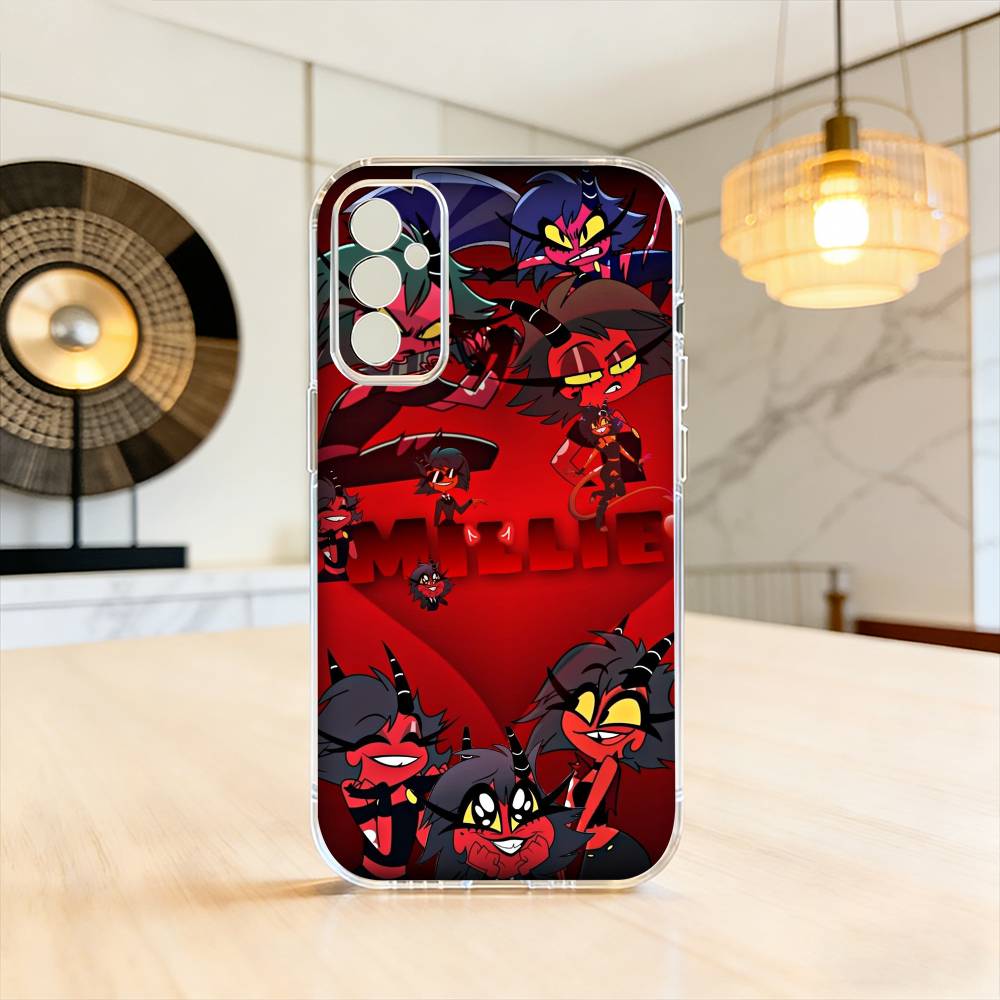 H-Helluva Boss M-Millie  Phone Case Transparent Silicone Soft For SamsungA10,12,20,21S,30,31,40,50,51,52,70,71