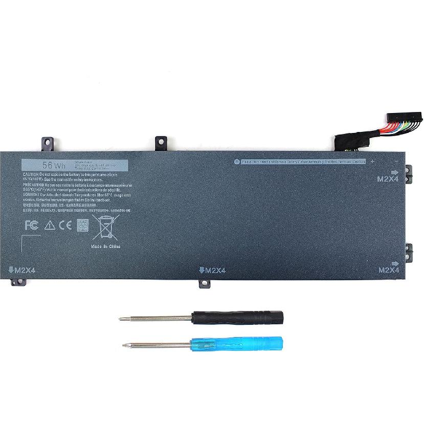 56Wh Laptop RRCGW Battery, Replacement Dell XPS 15 Battery for XPS 15-9550 15-9560 15-9570 Precision 5510 5520 5530 Mobile WorkStation Series P56F