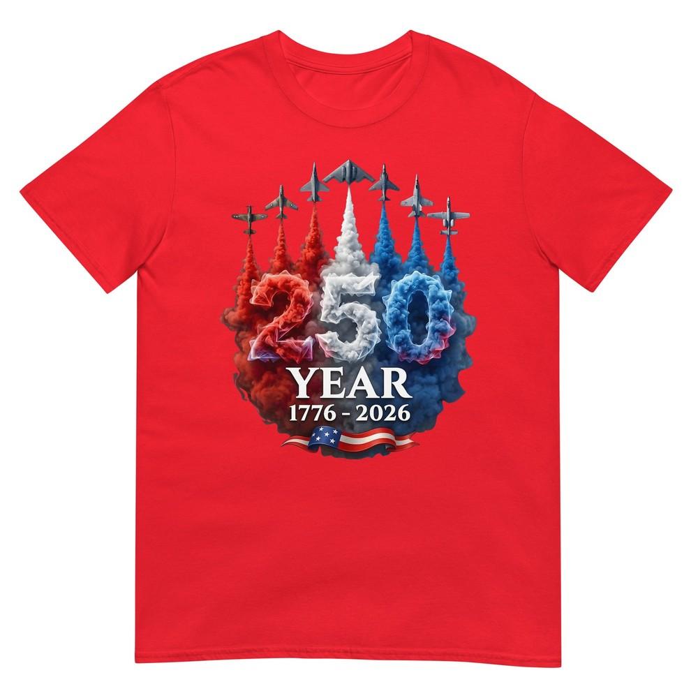250 Years American 250th Usa Patriotic 4th Of July TShirt S